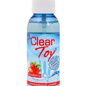 Очищающий спрей для игрушек CLEAR TOY Strawberry - 100 мл.