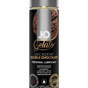 Лубрикант с ароматом шоколада JO GELATO DECADENT DOUBLE CHOCOLATE - 120 мл.