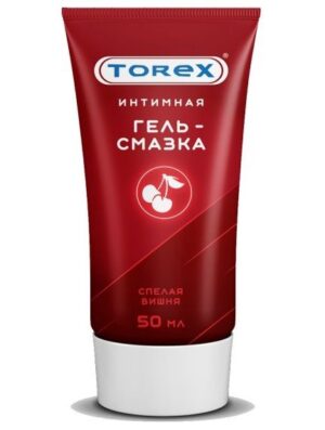 Смазка на водной основе TOREX Спелая вишня - 50 мл.