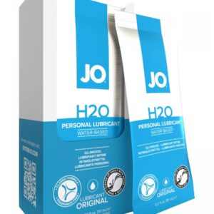 Лубрикант на водной основе JO Personal Lubricant H2O - 12 саше по 10 мл.