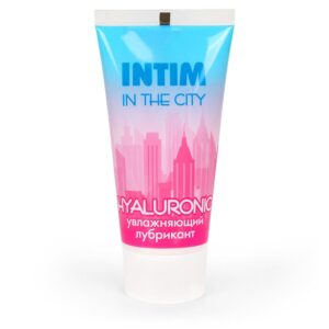 Увлажняющий лубрикант на водной основе Intim in the city Hyaluronic - 60 гр.