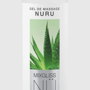 Массажный гель на водной основе Mixgliss NU Aloe Vera - 250 мл.