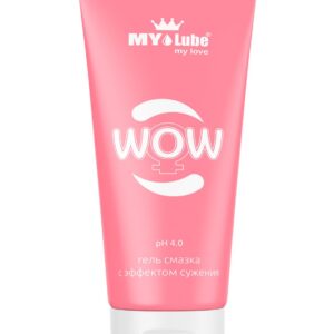 Интимная сужающая гель-смазка на водной основе MyLube WOW - 50 мл.