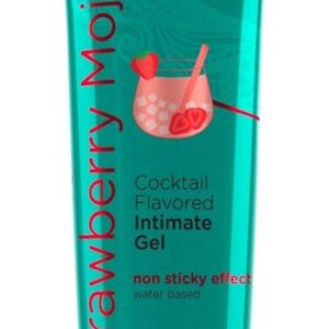 Съедобный интимный гель Orgie Lube Tube Cocktail Strawberry Mojito - 100 мл.