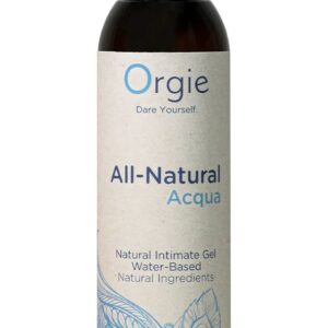 Интимный гель на водной основе Orgie All-Natural Acqua - 150 мл.