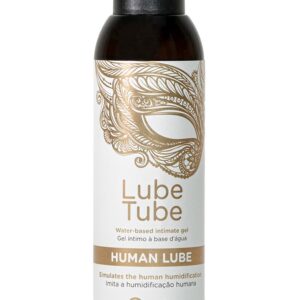 Интимный гель на водной основе Lube Tube Human Lube - 150 мл.