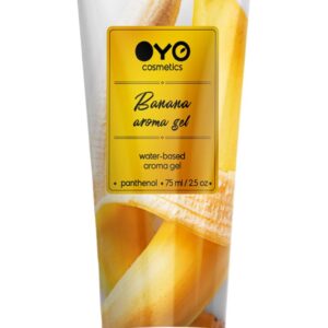 Лубрикант на водной основе OYO Aroma Gel Banana с ароматом банана - 75 мл.