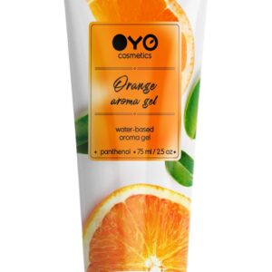 Лубрикант на водной основе OYO Aroma Gel Orange с ароматом апельсина - 75 мл.