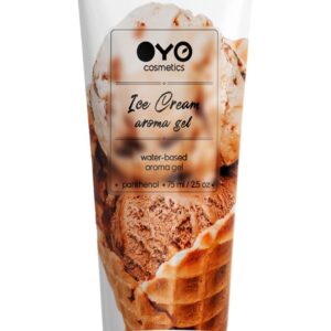 Лубрикант на водной основе OYO Aroma Gel Ice Cream с ароматом пломбира - 75 мл.