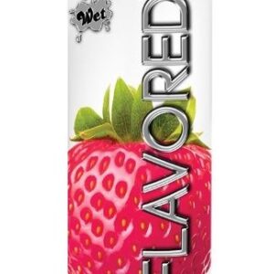 Лубрикант Wet Flavored Sexy Strawberry с ароматом клубники - 30 мл.