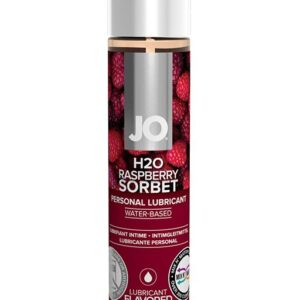 Смазка с ароматом малинового щербета JO Flavored Raspberry Sorbet - 30 мл.