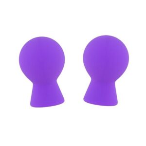 Фиолетовые присоски для груди LIT-UP NIPPLE SUCKERS SMALL PURPLE