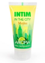 Увлажняющий лубрикант Intim Aroma с ароматом мохито - 60 гр.