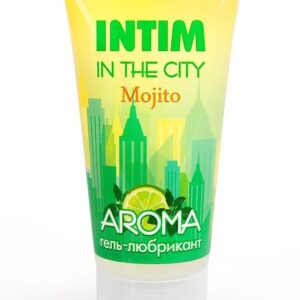 Увлажняющий лубрикант Intim Aroma с ароматом мохито - 60 гр.