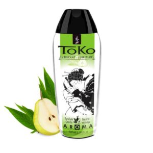 Интимный гель TOKO Pear & Exotic Green Tea с ароматом груши и зеленого чая - 165 мл.