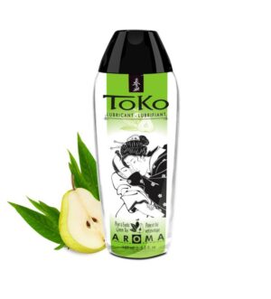 Интимный гель TOKO Pear & Exotic Green Tea с ароматом груши и зеленого чая - 165 мл.