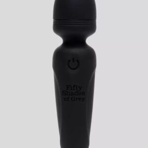 Черный мини-wand Sensation Rechargeable Mini Wand Vibrator - 10,1 см.