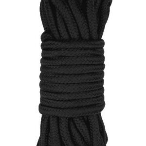 Черная веревка для шибари Bind Love Rope - 10 м.